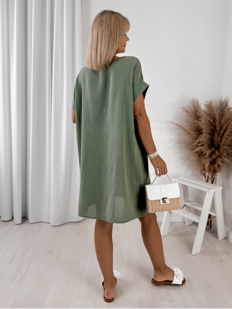 KLEID SERINA KHAKI