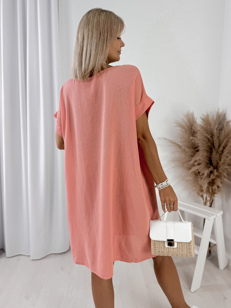 DRESS CORAL SERINA