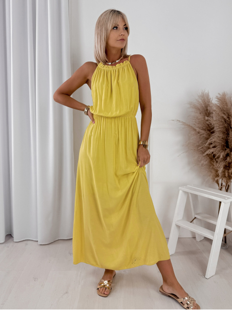 DRESS IKARIA YELLOW