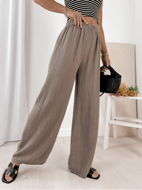PANTS CORSO DARK BEIGE