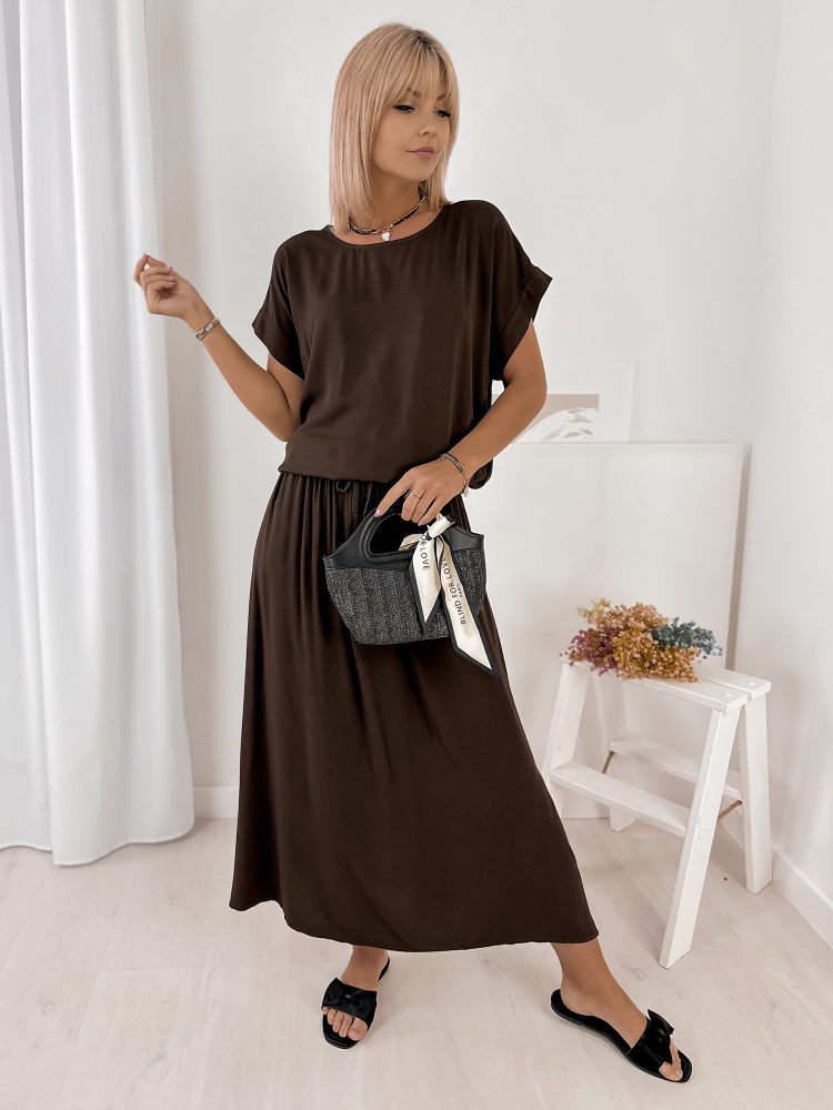 BLOUSE MOLISE BRUN