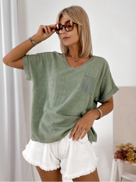 BLOUSE YORKINA KHAKI