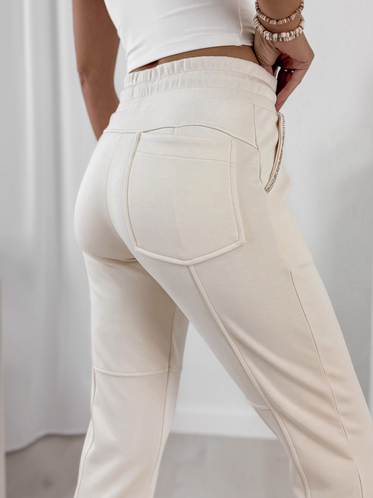 PANTALON FRONTERA ÉCRU