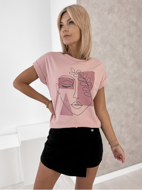 BLÚZ CORRINA VILÁGOSRÓZSASZÍN