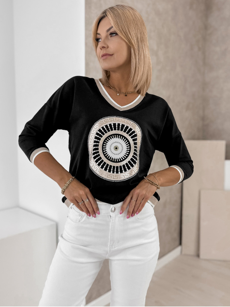 BLOUSE GLORIA NOIR
