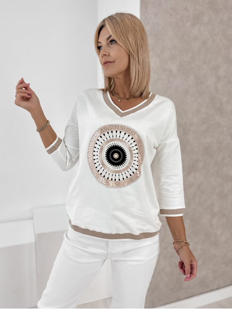 BLOUSE GLORIA ECRU