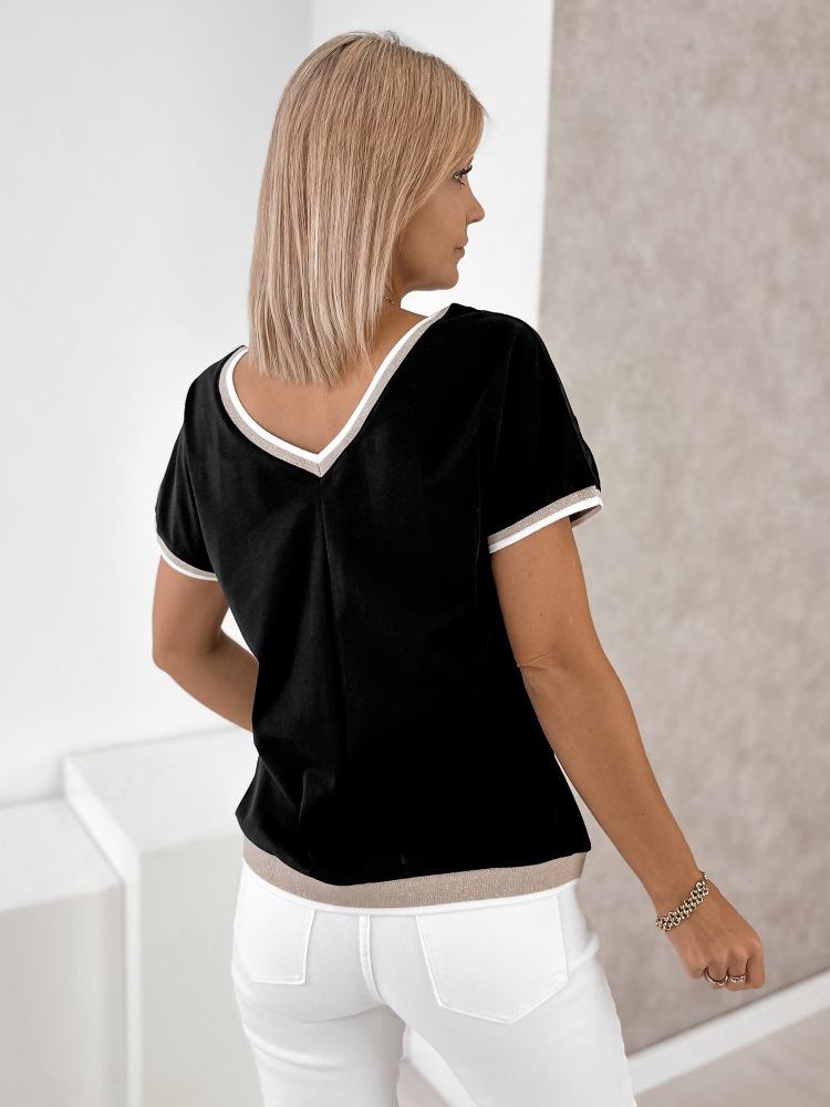 BLOUSE AMPARO BLACK