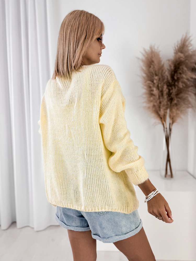 CARDIGAN ANTILA JAUNE