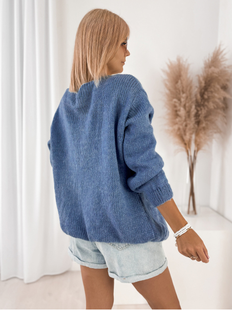 CARDIGAN ANTILA ALBASTRU