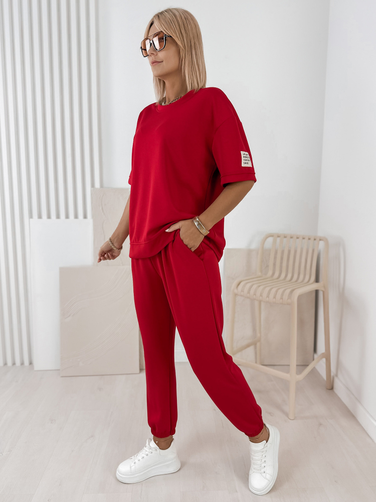 KOMPLEKTAS FOSCA DRESS RAUDONAS