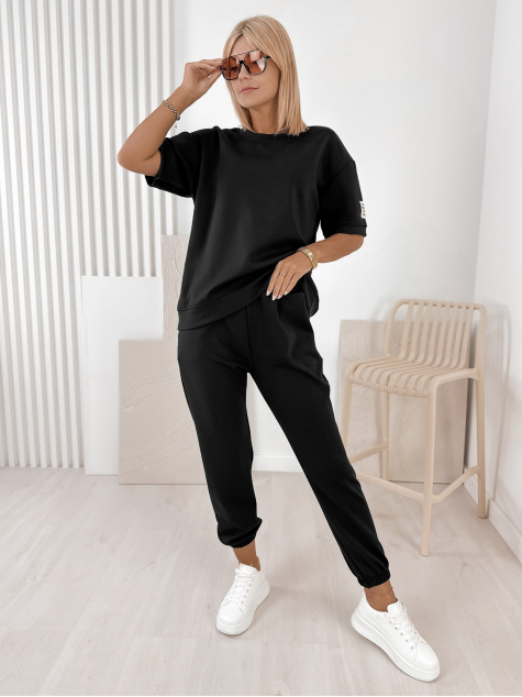 SZETT FOSCA DRESS FEKETE
