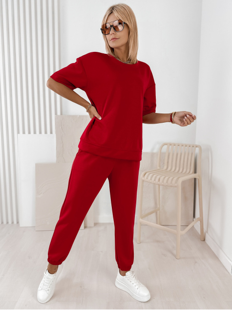SET DRESS FOSCA RED