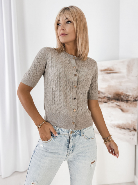 PULLOVER JASMIRA DUNKELBEIGER