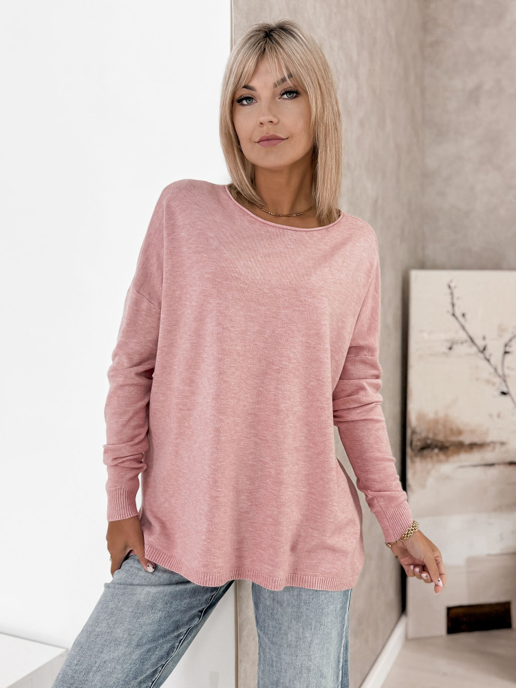 PULLOVER TROMSO PUDERROSA