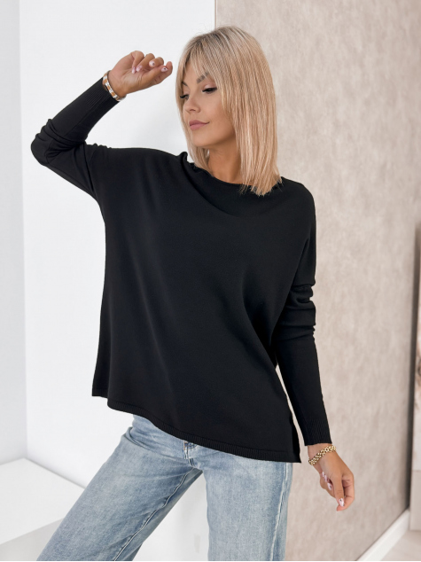 PULOVER TROMSO NEGRU