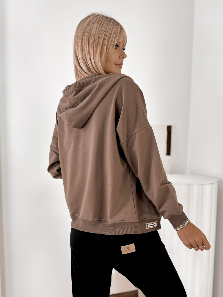 SWEATSHIRT RUNE BROWN