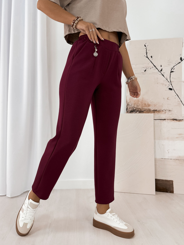 PANTALON TORQ BORDEAUX