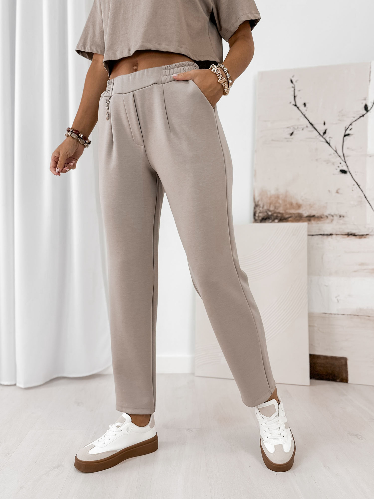 PANTS TORQ DARK BEIGE