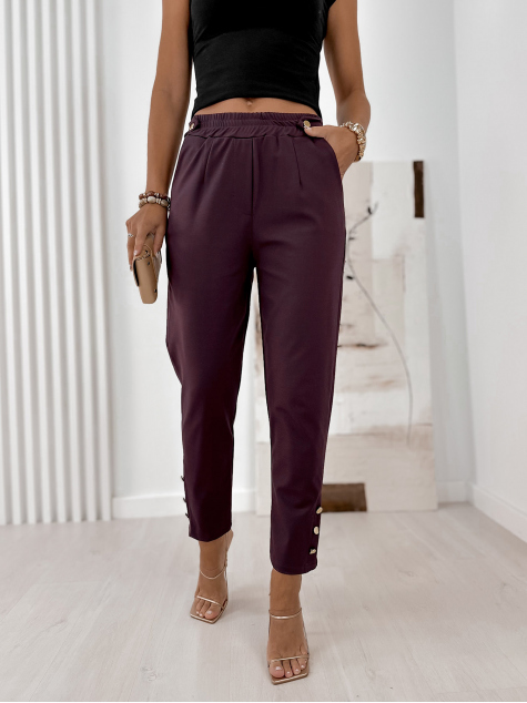 PANTS GRACIELLE BURGUNDY