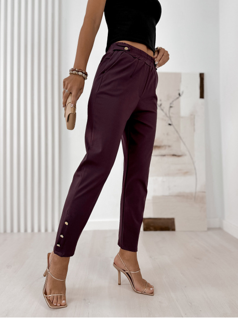 PANTS GRACIELLE BURGUNDY