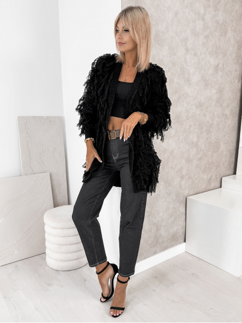 CARDIGAN RAVISSE BLACK