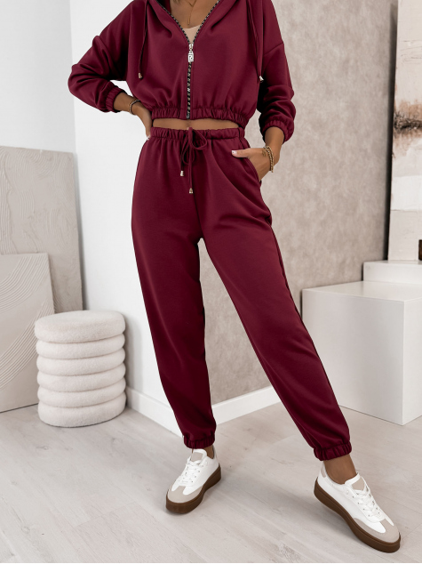 COMPLEU DRESS AMEDDA BORDEAUX