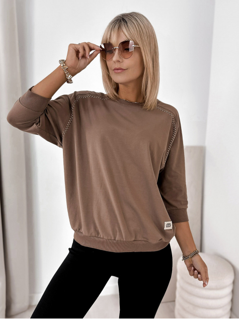 BLOUSE CONSTANCE BROWN