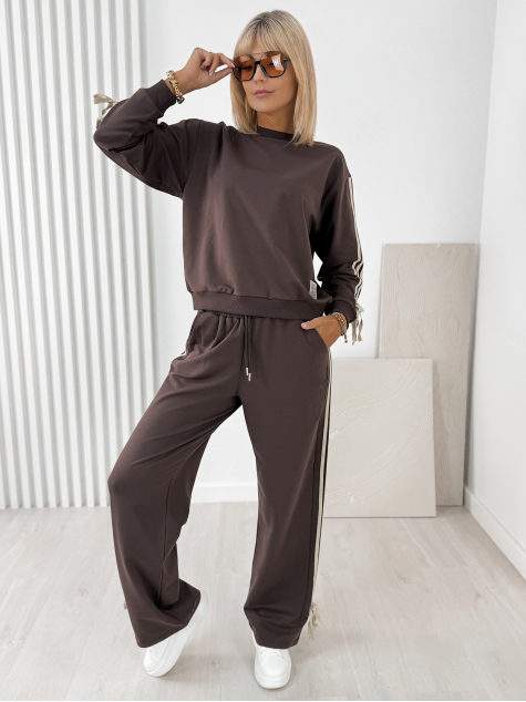 SOUPRAVA DRESS RIKER HNĚDÝ