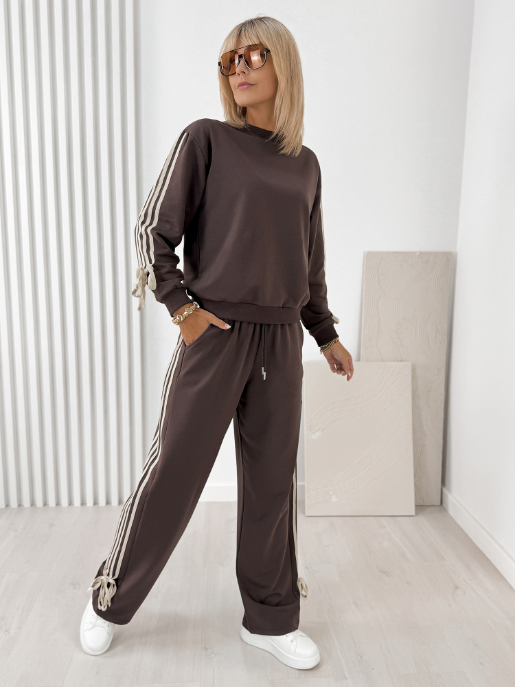 KOMPLET DRESS RIKER HNEDÝ