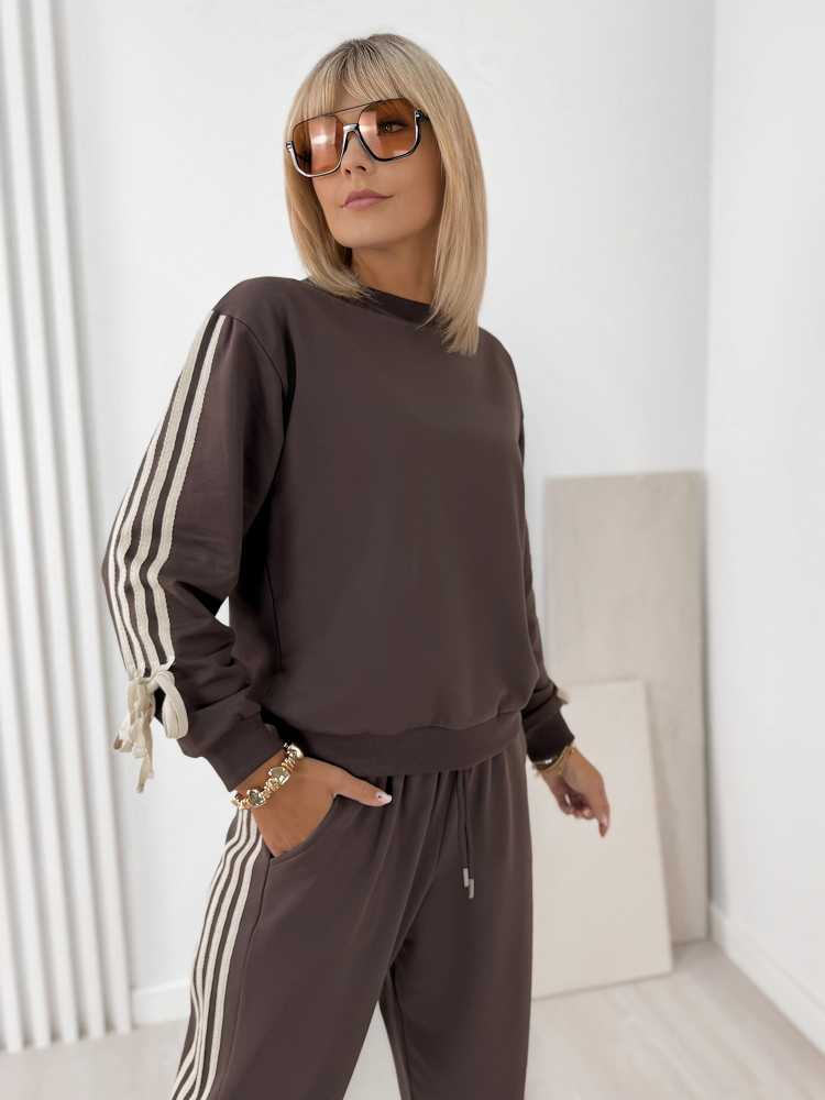 KOMPLET DRESS RIKER HNEDÝ
