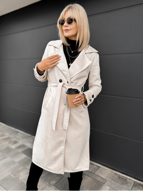 MANTEAU AKRAM BEIGE