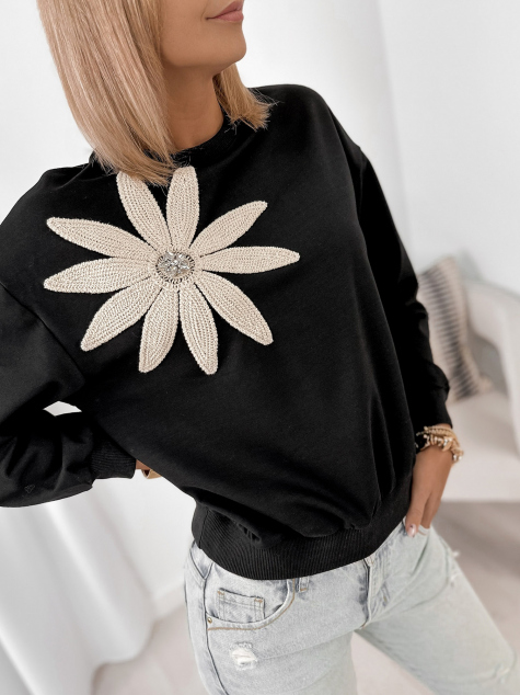 SWEATSHIRT DOROTHE BLACK