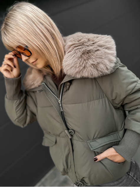 VESTE AURORA KAKI