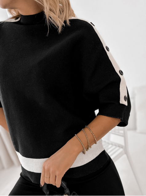 PULLOVER DALORIA SCHWARZ