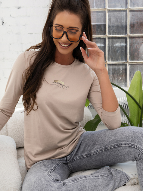 BLOUSE HAPPY BEIGE