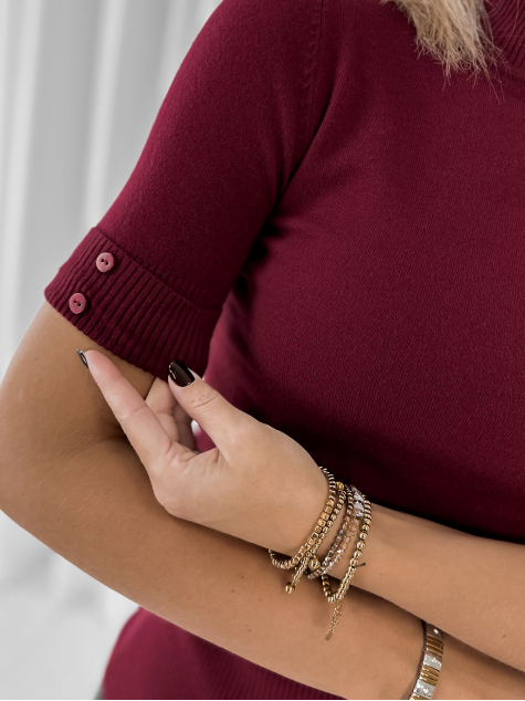 SWEATER TARRACO BORDEAUX