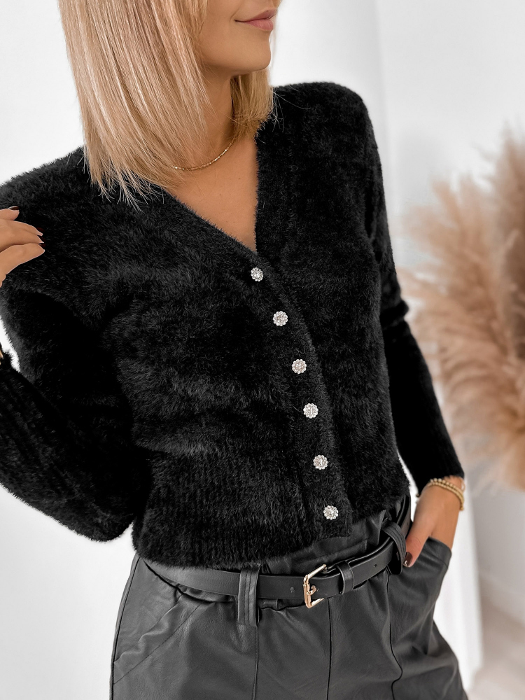 CARDIGAN VIOLANTE BLACK