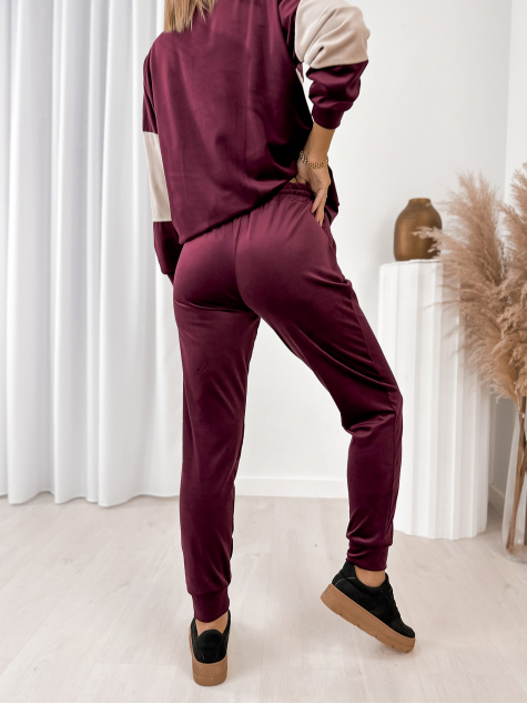 SET KLEIDER COSIMO BORDEAUX