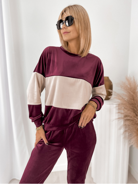 SET KLEIDER COSIMO BORDEAUX