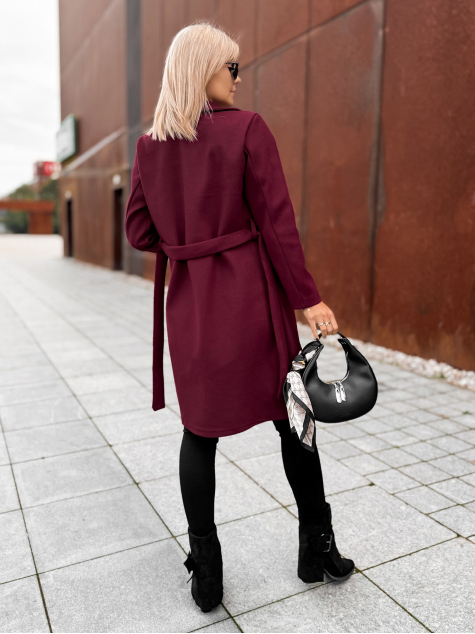 COAT OXFORD BURGUNDY