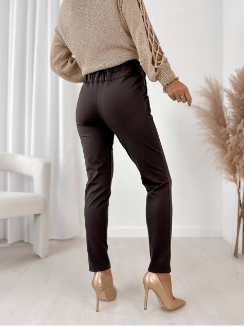 PANTALON RAMONES BRUN FONCÉ