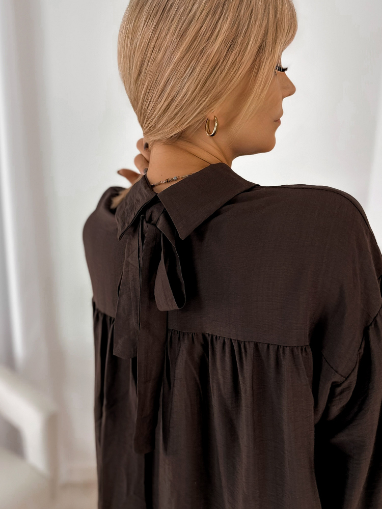 HEMD AVONLEA DUNKELBRAUN