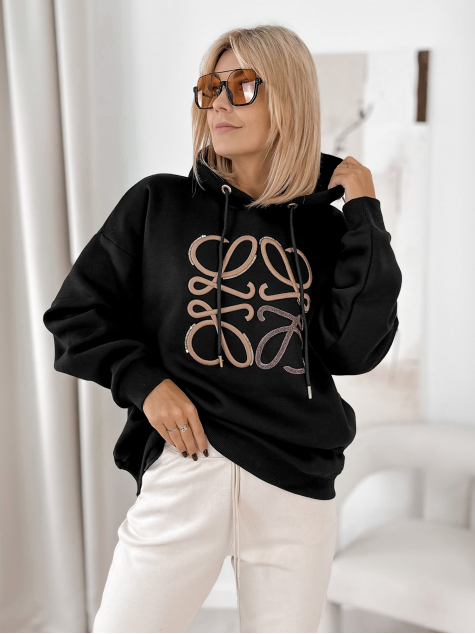SWEATSHIRT VICENZA BLACK
