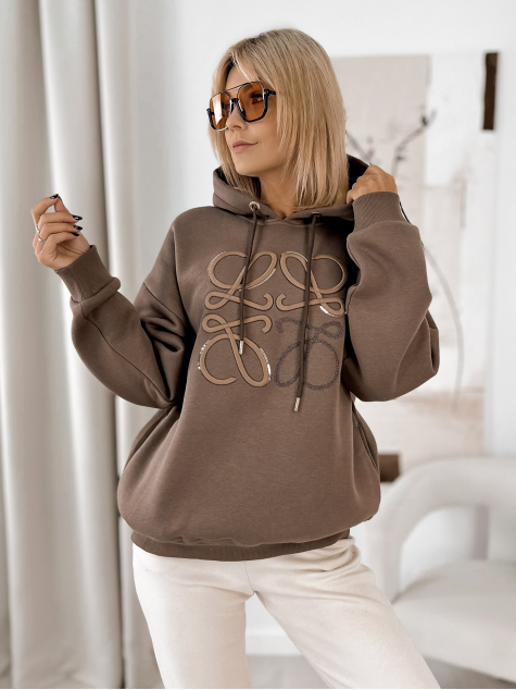SWEATSHIRT VICENZA BROWN