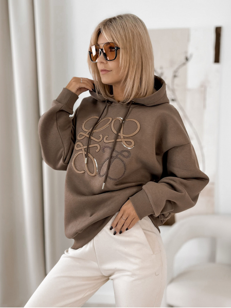 SWEATSHIRT VICENZA BROWN