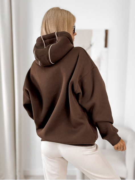 PULL VICENZA BRUN FONCÉ