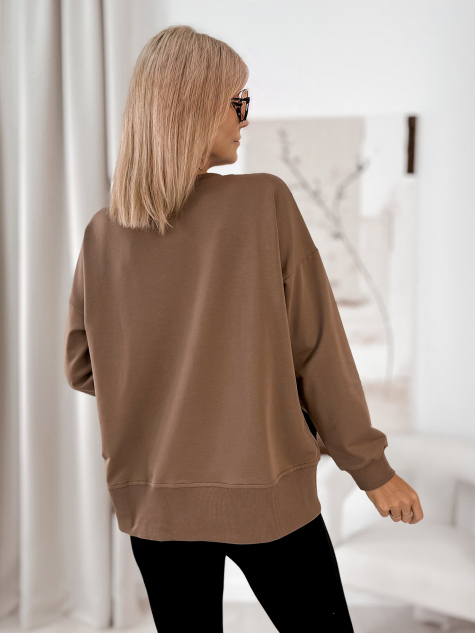SWEATSHIRT TANCREDI BROWN