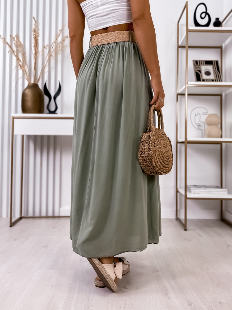JUPE BELLEVUE KAKI