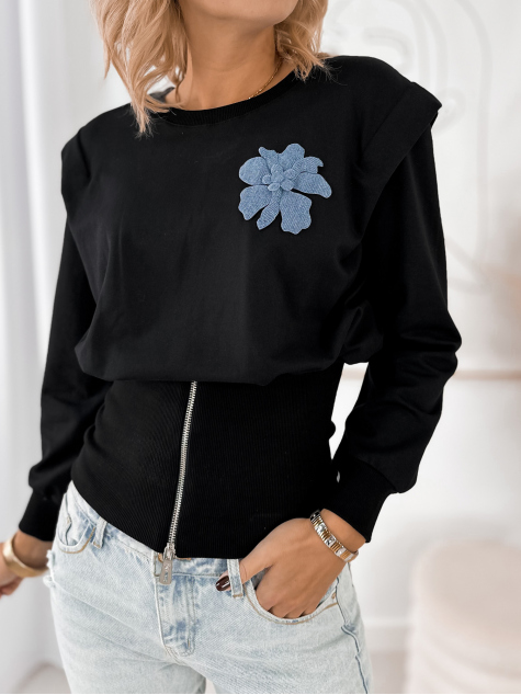 SWEATSHIRT COLOMBIANA BLACK