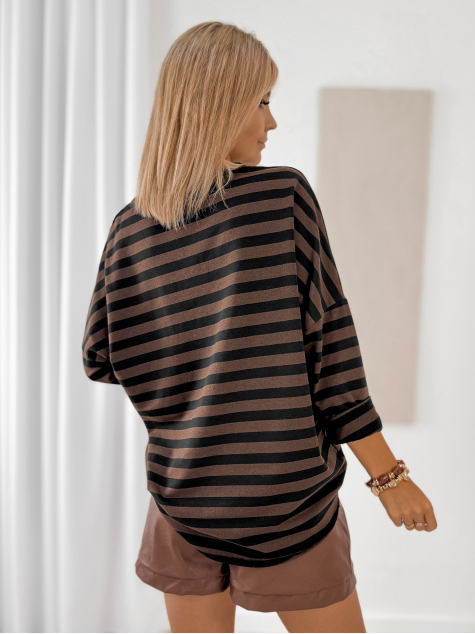 BLUSE ROSITA BRAUNE